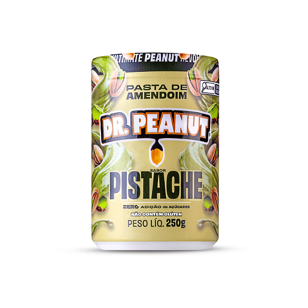 PASTA DE AMENDOIM DR PEANUT PISTACHE 250G