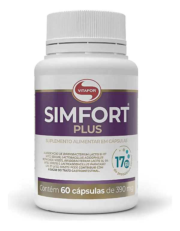SIMFORT PLUS 60 CAPSULAS 390MG - VITAFOR