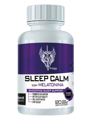 SLEEP CALM + MELATONINA - 120 CAPS (SHADOW)