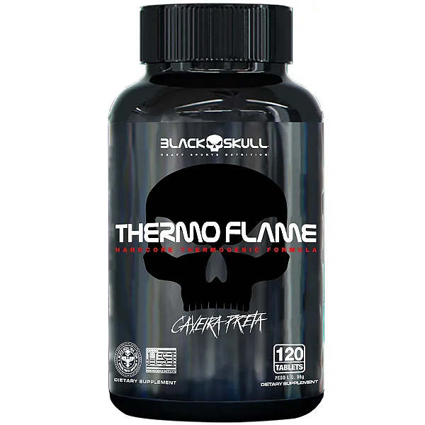 THERMO FLAME 120 CAPS BLACK SKULL