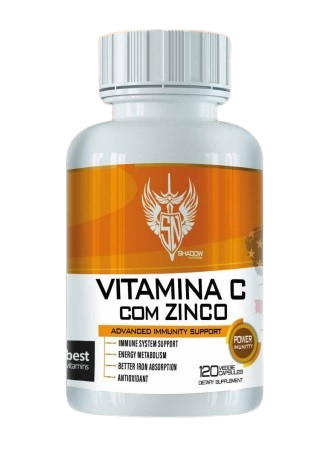 VIT. C + ZINCO 120 CAPS SHADOW NUTRITION