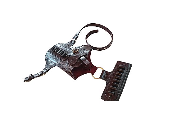 Coldre Perna, Ponta Aberta,  Revolver 38/357, 44mag e 454casul- 5.11", 6,5" ou 8 3/8"