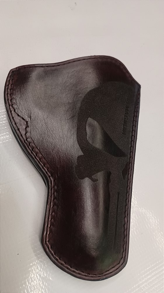 Coldre Revolver RT 044 ( .44 MAGNUM ) "4" , Punisher