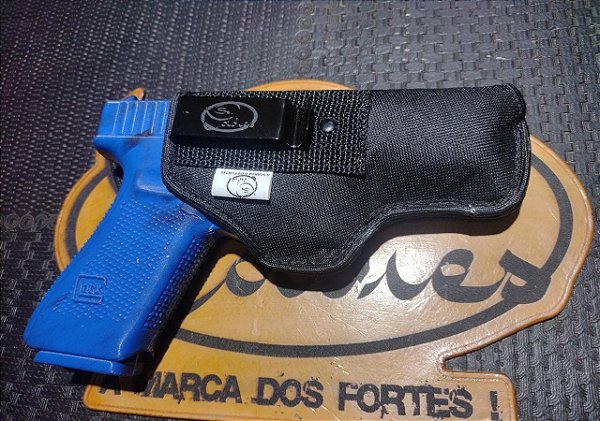 Coldre Velado Glock G17,19,21,22,23,25,37 (Forro Luxo)