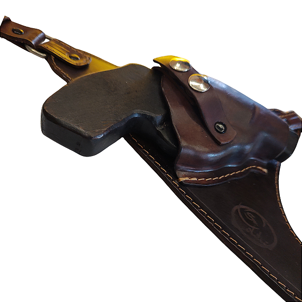Coldre Moto Tático Peitoral Revolver ( Saque Rápido )