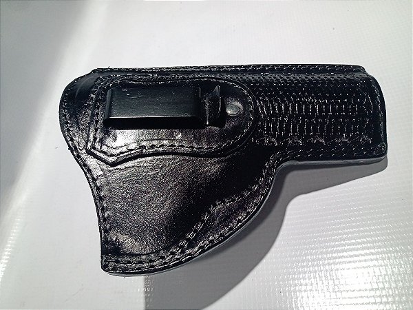 Coldre Revolver 38 / 357, "4" polegadas, 6,7 e 8 tiros