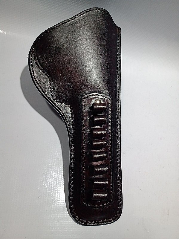 COLDRE REVOLVER TAURUS RT 410 "6,5" ( The Judge ) c porta munições