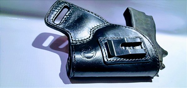 -Coldre Costa e Lateral Bersa Thunder .22 e Bersa Thunder plus .380 (15+1), 100% Couro