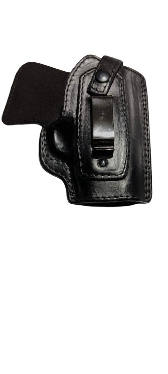 Coldre PISTOLA IMBEL 40 SC MD2 (XODÓ) com alça de retenção e aba de proteção empunhadura