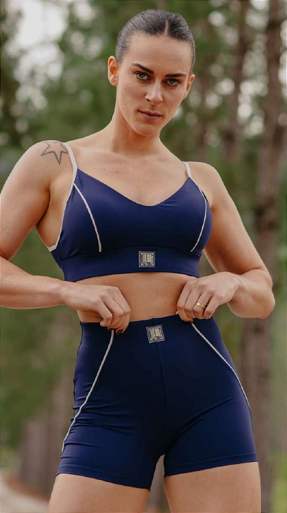 Short Nature Azul Marinho