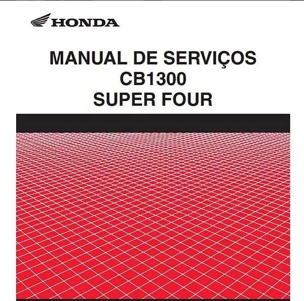 Manual De Serviço Honda CB 1300 Super Four 2007