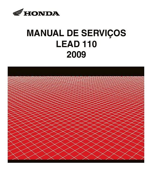Manual De Serviço Honda Lead 110 2009