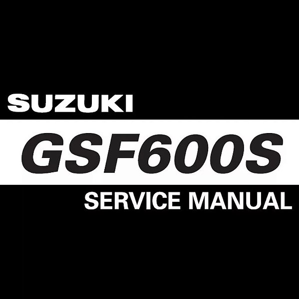 Manual De Serviço Suzuki Bandit 600 S de 2001 a 2004