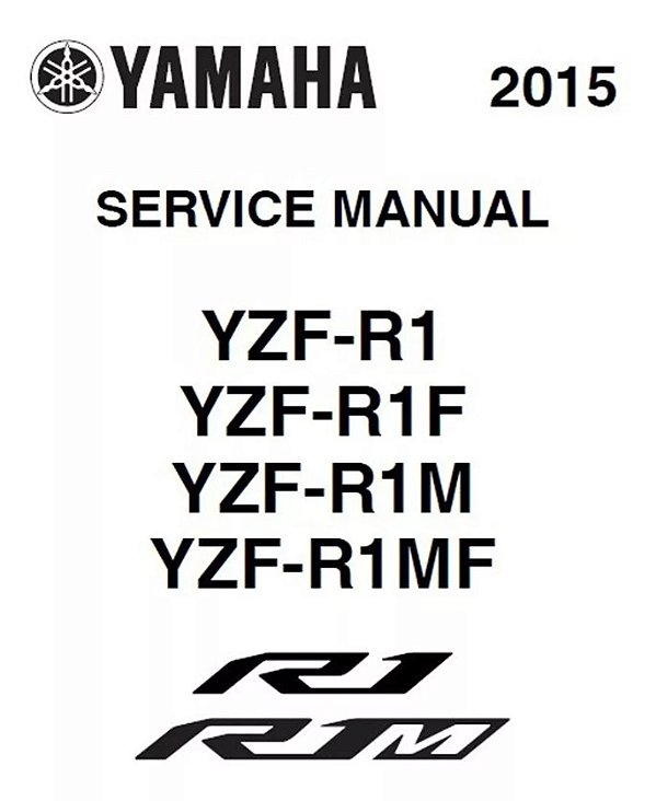 Manual De Serviço Yamaha YZF R1 e R1m 2015