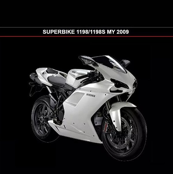 Manual De Serviço Ducati 1198 e 1198s de 2009 a 2011
