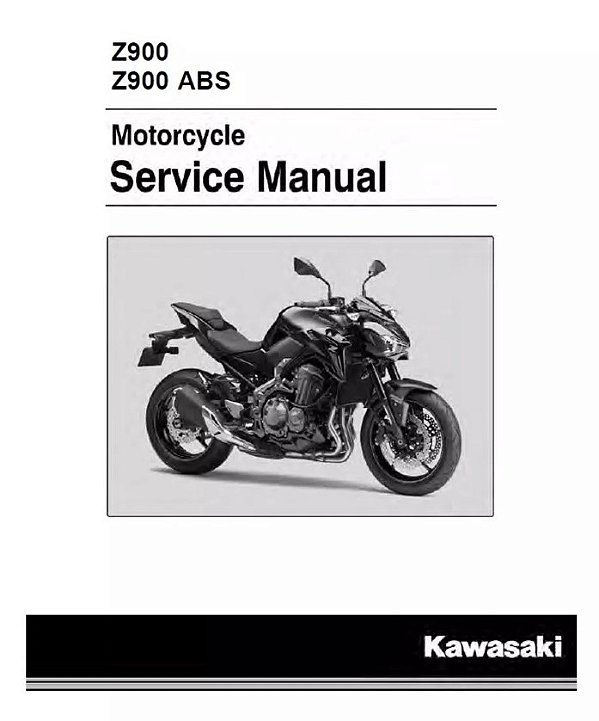 Manual De Serviço Kawasaki Z900 ABS até 2019