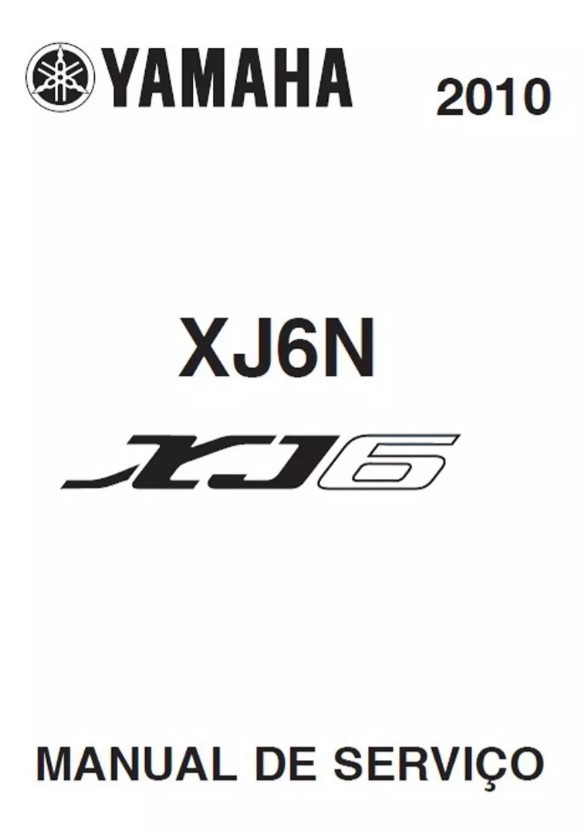 Manual De Serviço Yamaha XJ-6 N XJ6 N