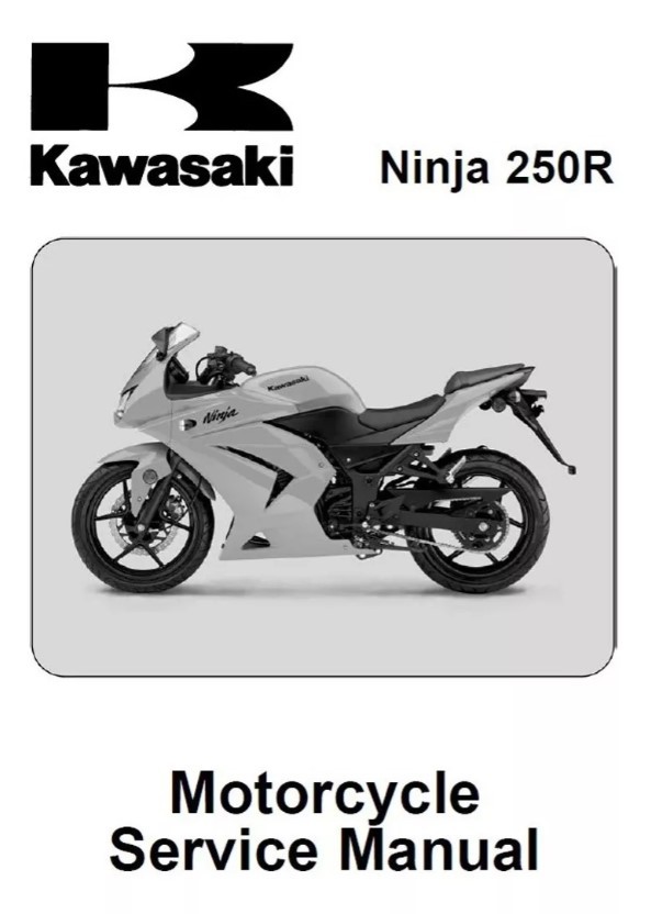 Manual De Serviço Kawasaki Ninja 250 R até 2012
