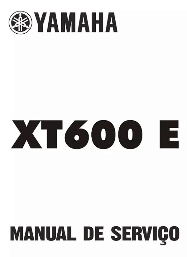 Manual De Serviço Yamaha XT 600 E 1999