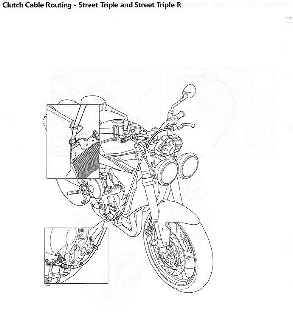 Manual De Serviço Triumph Daytona ou Street Triple Normal ou R 675 2009