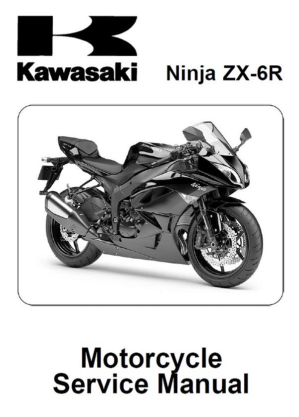 Manual De Serviço Da Kawasaki Ninja ZX-6R 2009 a 2012
