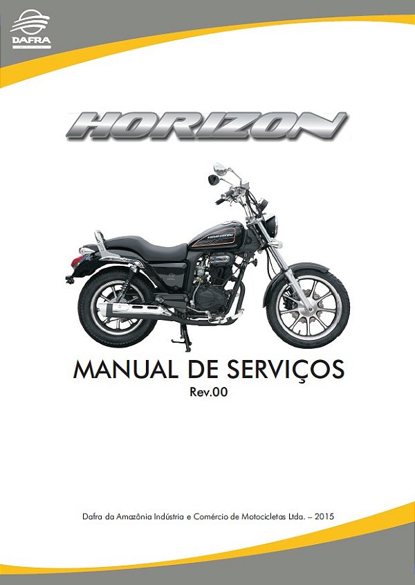 Manual De Serviço Dafra Horizon 150 2015