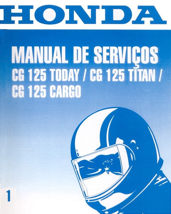 Manual De Serviço Honda CG 125 Titan Today Cargo 1994