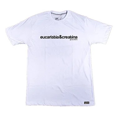 Camiseta Plus Size Eucaristia e Creatina ref 259