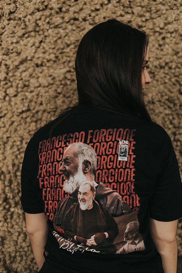 Camiseta Usedons São Padre Pio ref 282