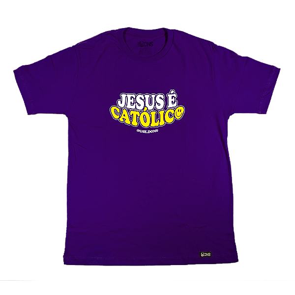 Camiseta Usedons Jesus é Católico ref294 Lançamento