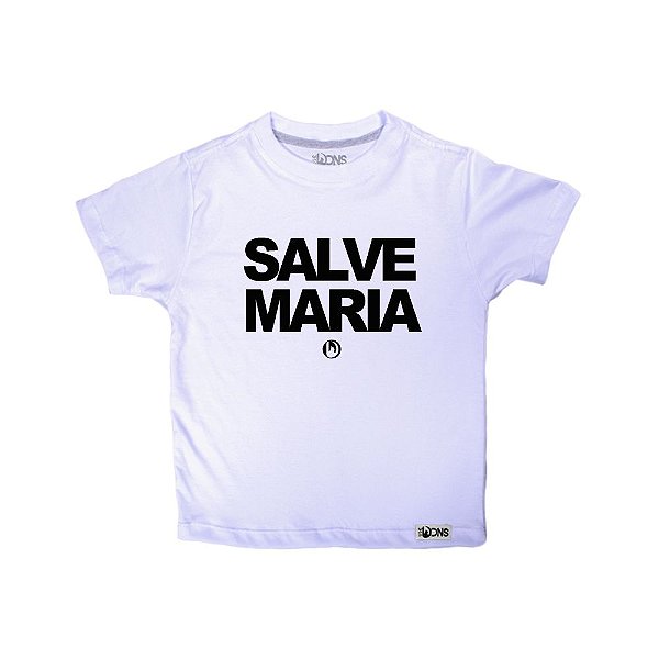 Camiseta Infantil Salve Maria ref 156