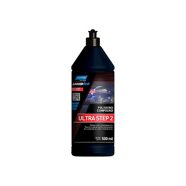 Caixa com 6 Liquid Ice Ultra Step 2 - Refino e Lustro - 500ml