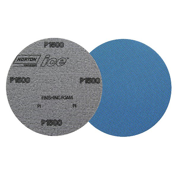 Disco de Lixa Ice Soft Touch Q255 Grão P1500 - 152 mm