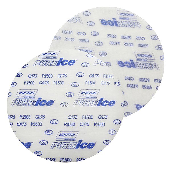 Caixa com 50 Discos de Lixa Pluma Dry Ice Q175 Grão 1500 152 mm