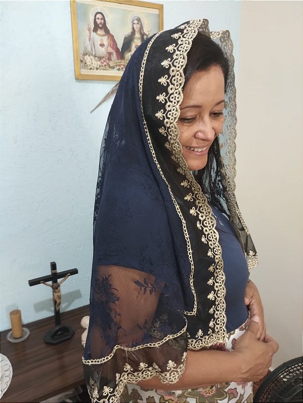 Véu luxo Mãe Rainha