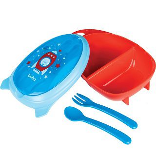 Kit Refeição/Marmitinha Com Talher - Foguete
