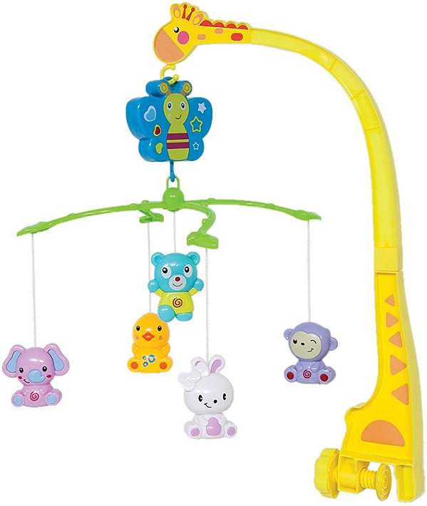 Móbile Musical Animais