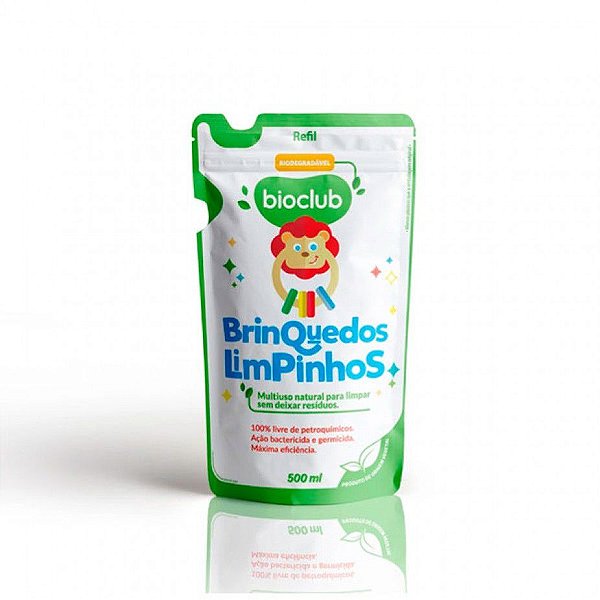 Sachê Refil Limpa Brinquedinhos Bioclub
