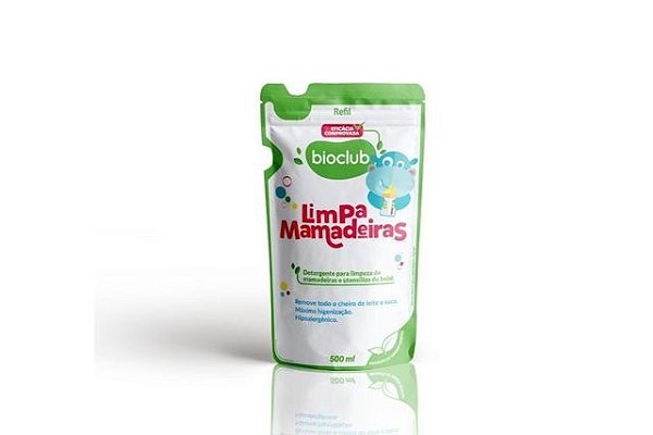 Sachê Refil Limpa Mamadeiras Bioclub