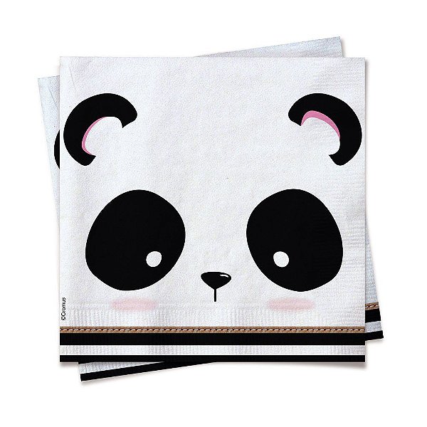 Guardanapo Panda Close 24,5x24,5 C/20 Fo