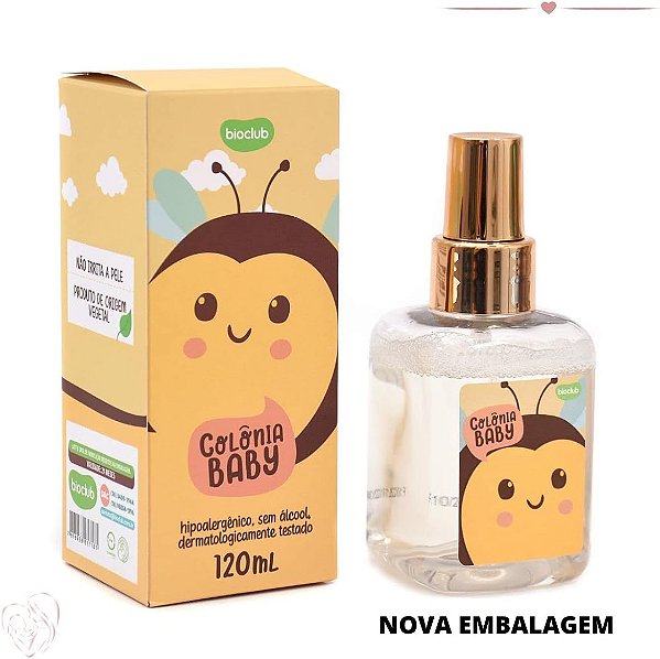 Colônia Sem Álcool Infantil Baby