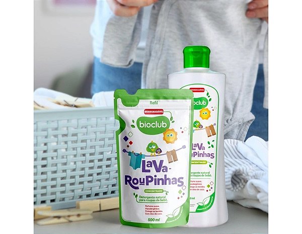 Saches Refil Lava Roupas 500ml