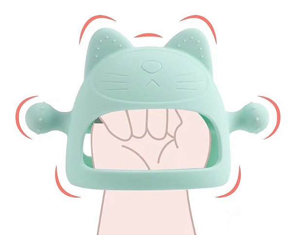 Mordedor De Silicone Para As Mãozinhas