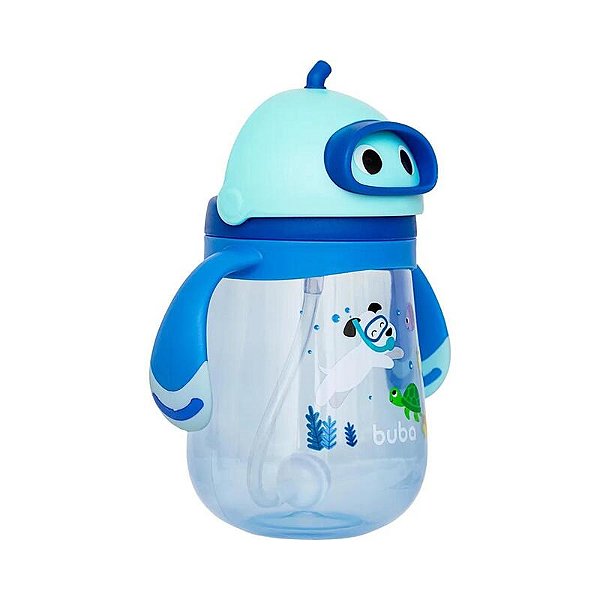 Copo Canudo Com Dispositivo Mergulho 300ml