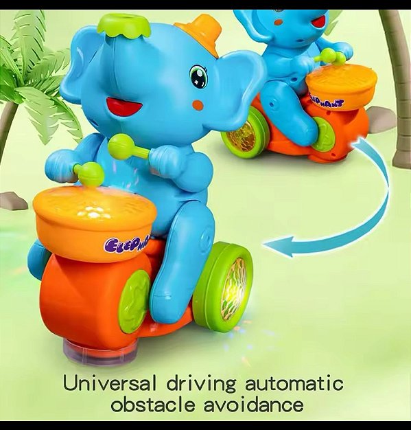Elefante Malabarista Com Luz E Som