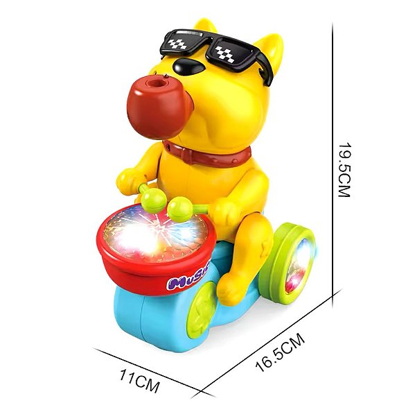Cachorrinho Charuto Com Luz E Som