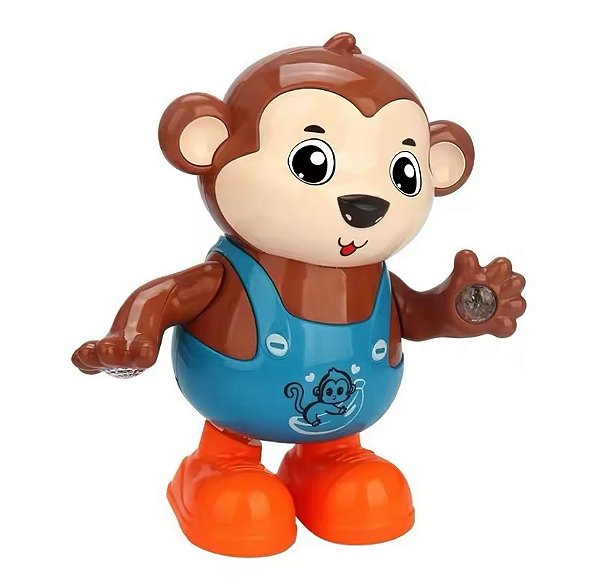 Macaquinho Festeiro Com Luz E Som