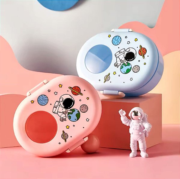 Marmitinha Plástico Astronauta