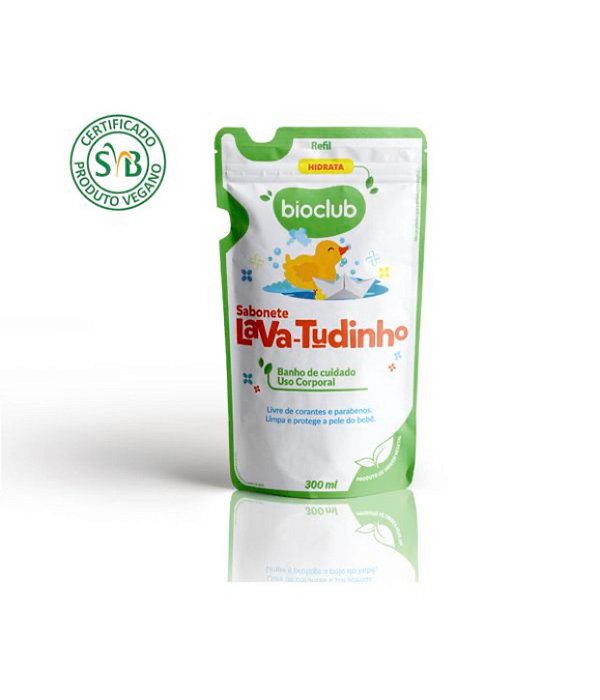 Sache Refil Sabonete Lava Tudinho Bioclub