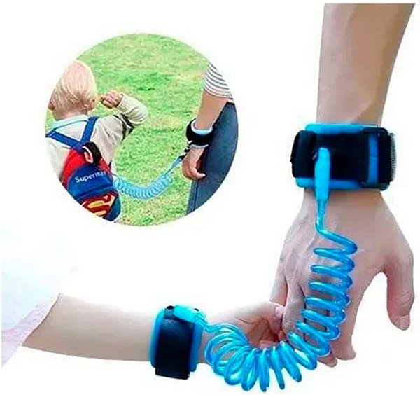 Pulseira Guia Infantil De Seguranca